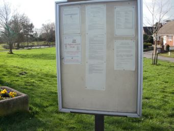 Image of Hankelow Notice Board